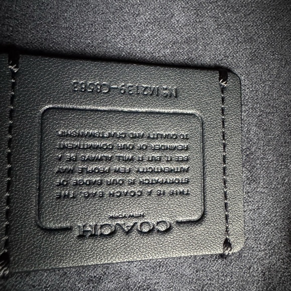 Coach Blue Denim Crossbody Bag - Picture 5 of 12